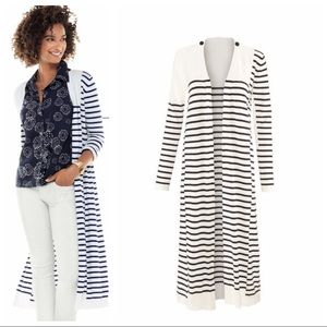 CAbi Victoria Sweater - Patchwork Stripe